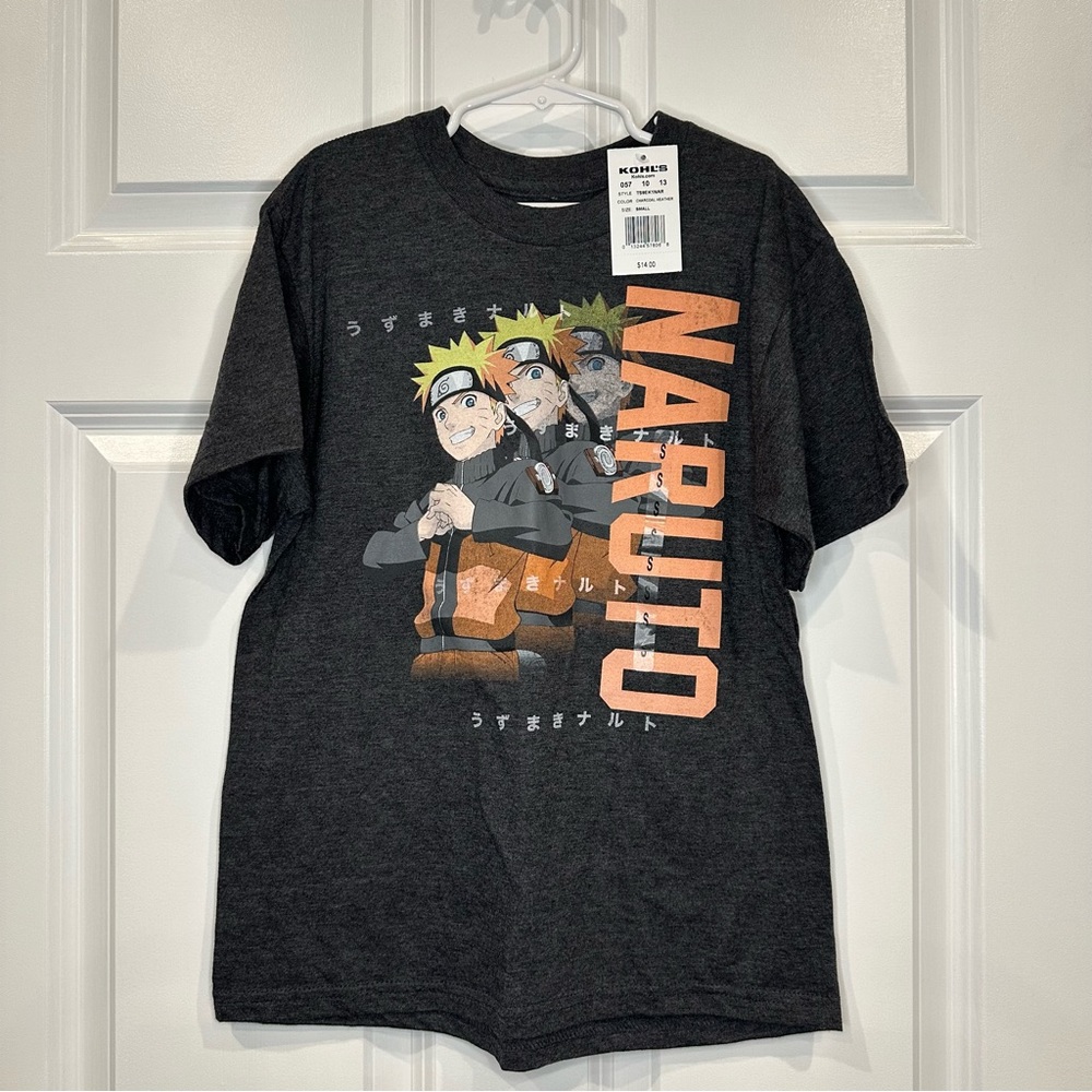Naruto Boys Tee Size‎ Small NWT